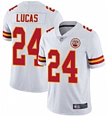 Nike Chiefs 24 Jordan Lucas White Vapor Untouchable Limited Jersey Dzhi,baseball caps,new era cap wholesale,wholesale hats